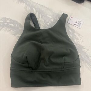 Lululemon Athletica Deep Green Sports Bra